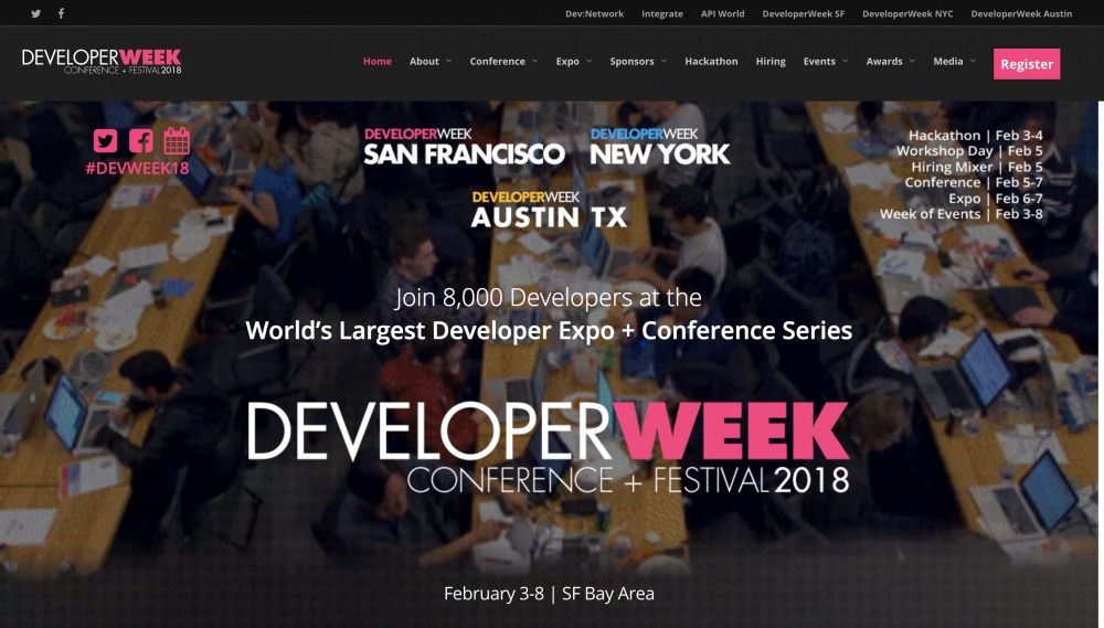 DeveloperWeek 2018